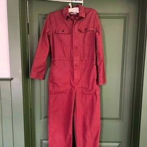 Madewell cotton canvas jumpsuit